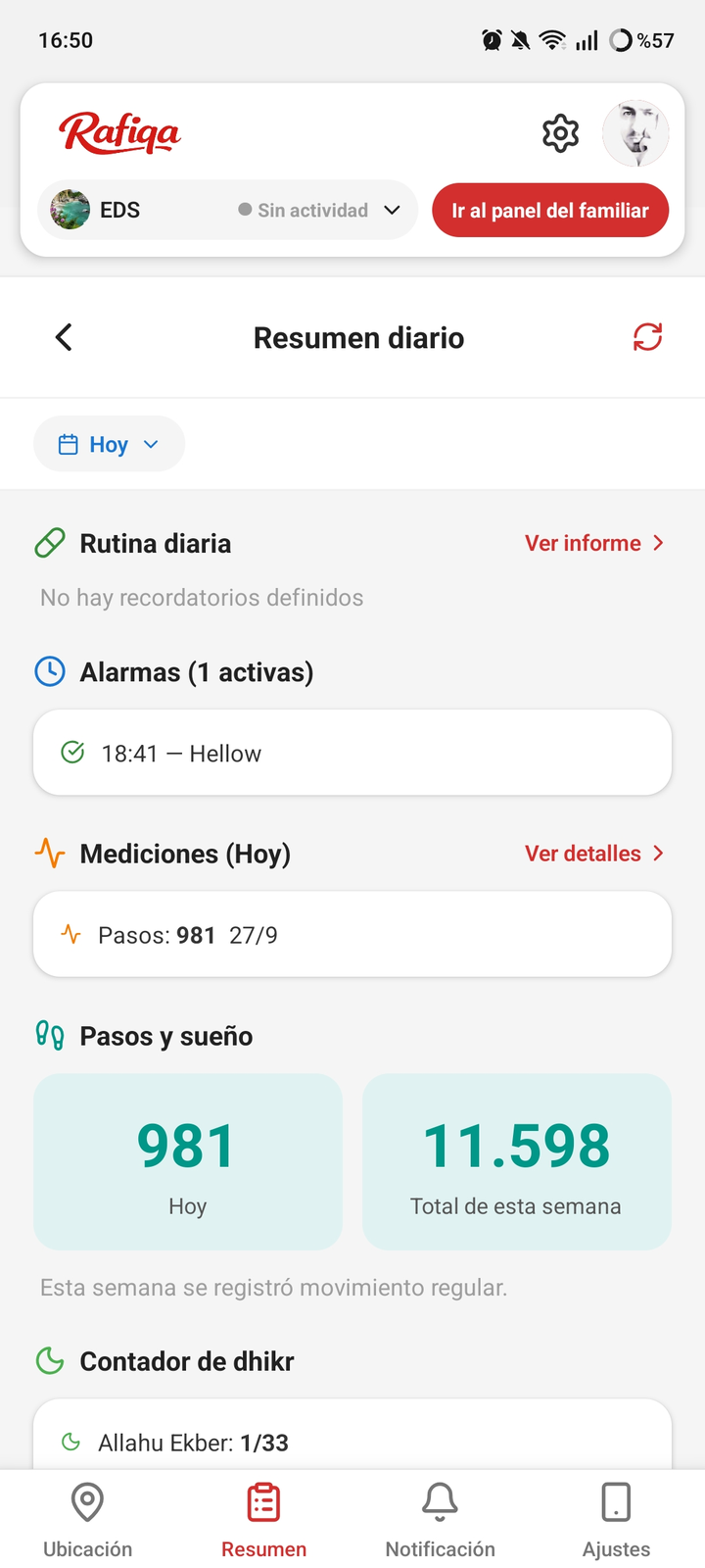 Configúrelo por ellos